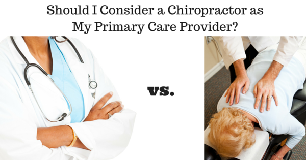 chiropractors as primary care providers