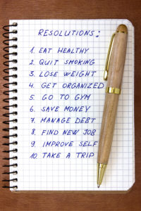 New Year's resolutions listed are difficult to keep. Join the 2016 health challenge.