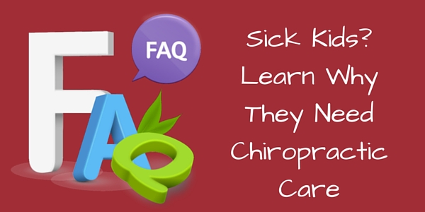 Why chiropractic care is necessary for kids