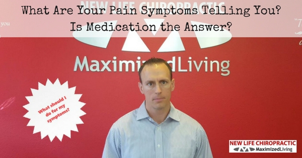 What Are Your Pain Symptoms Telling You? Is Medication the Answer top image