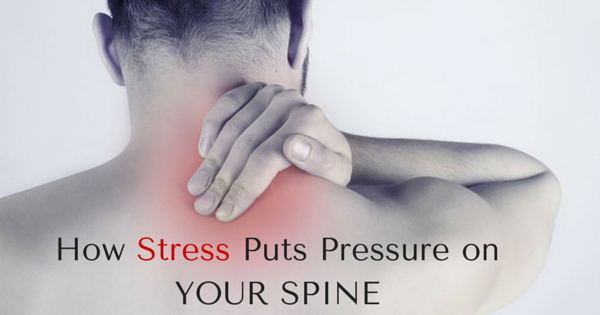 Stress and spine pain