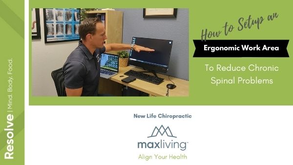 How to setup an ergonomic work area at home