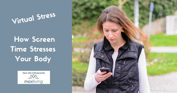 virtual stress is caused by screen usage